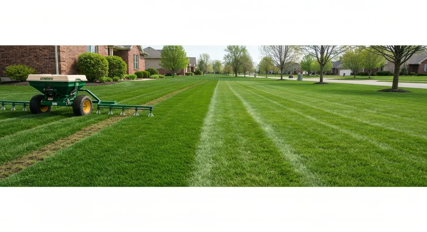 Lawn fertilization in Fishers
