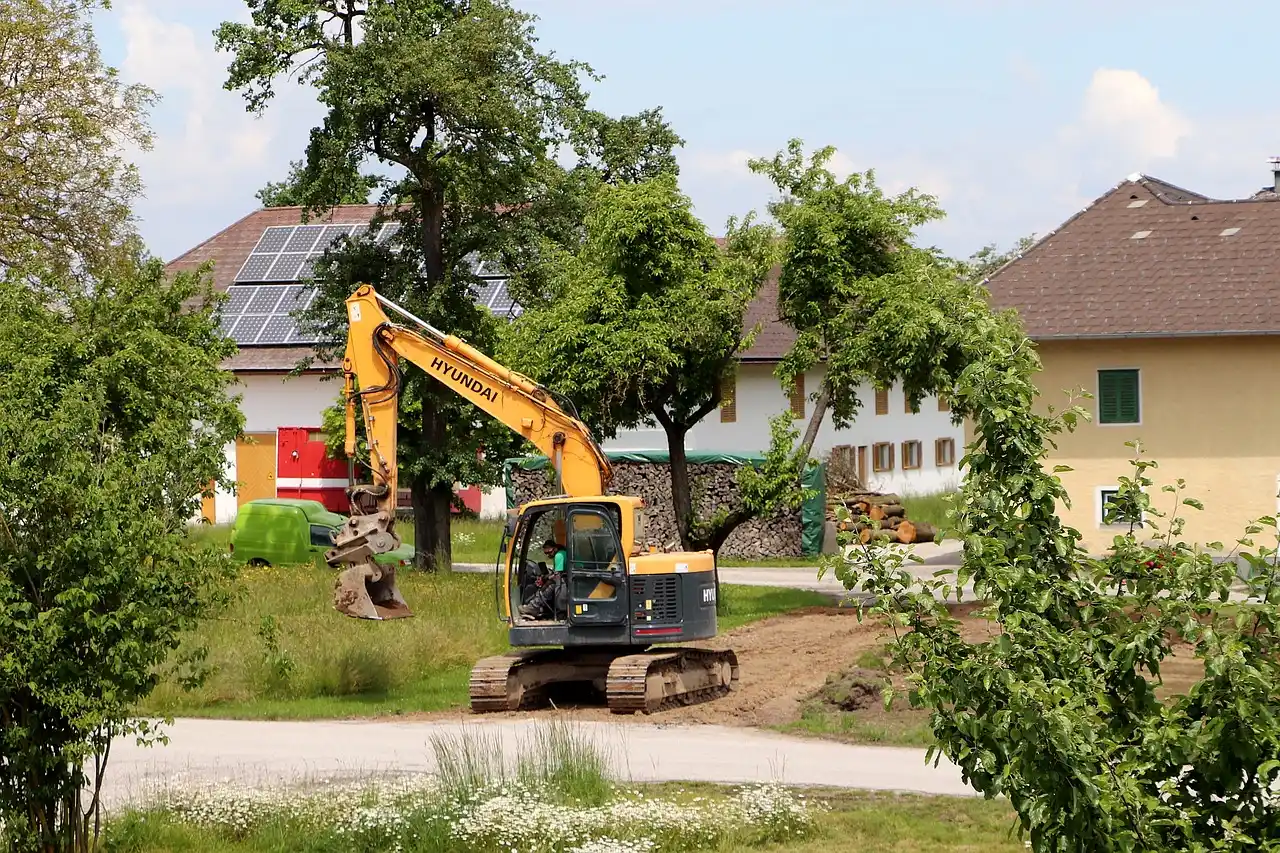 Residential Excavation Near Wake County, North Carolina