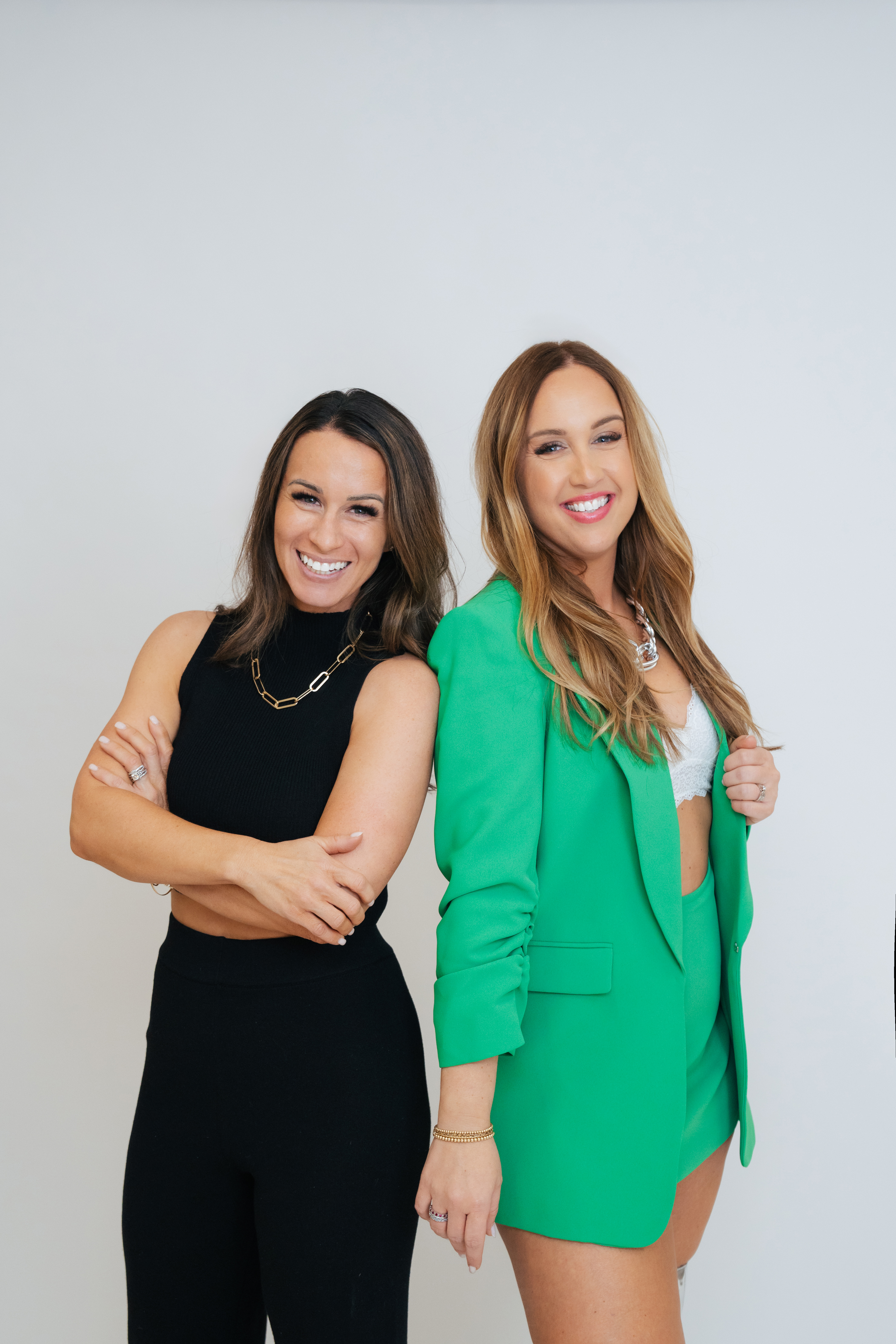 Haley Westfall and Stephanie Hendrick