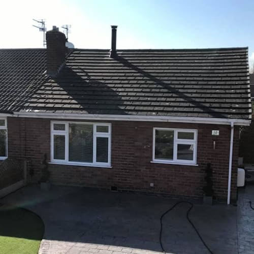 Before Roof Cleaning Manchester