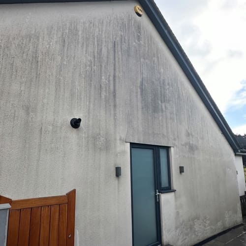 Before Render Cleaning Manchester