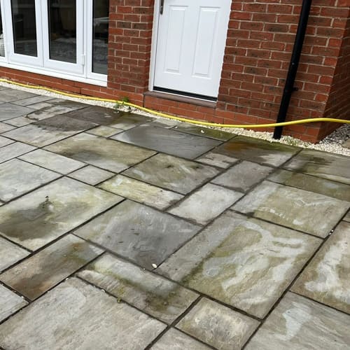 Before Pressure Washing Manchester