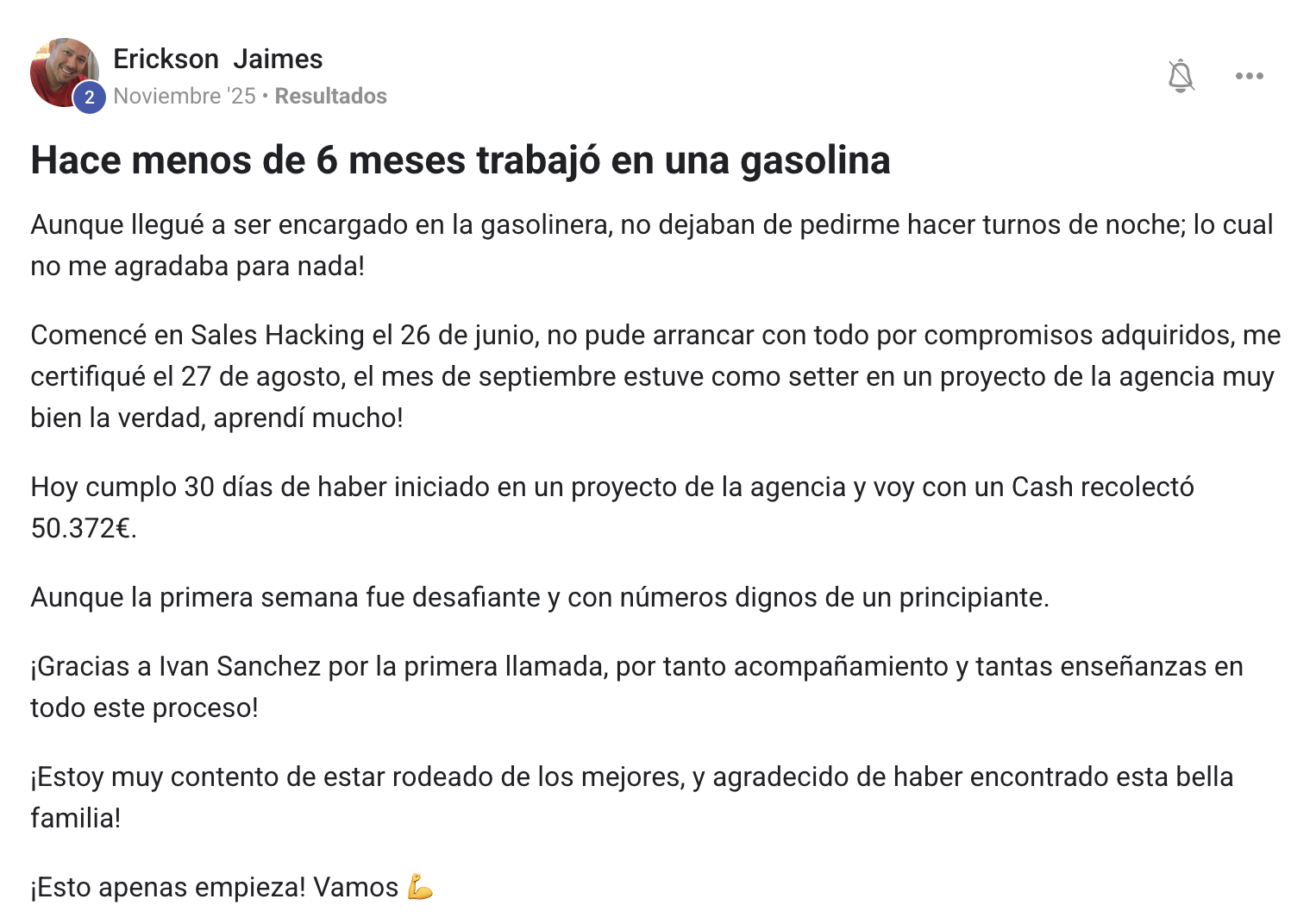 Testimonio