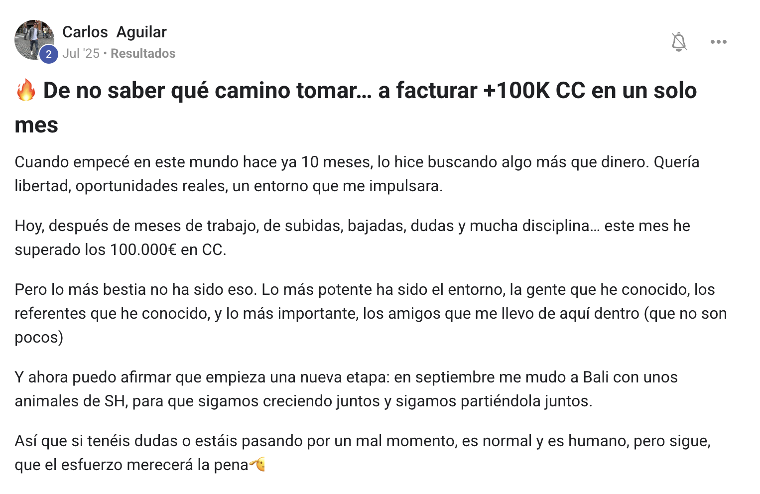 Testimonio
