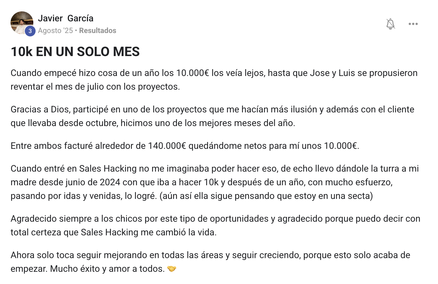 Testimonio