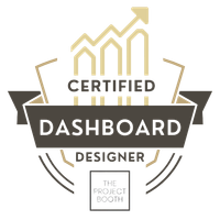 Certified Dashboard Designer badge