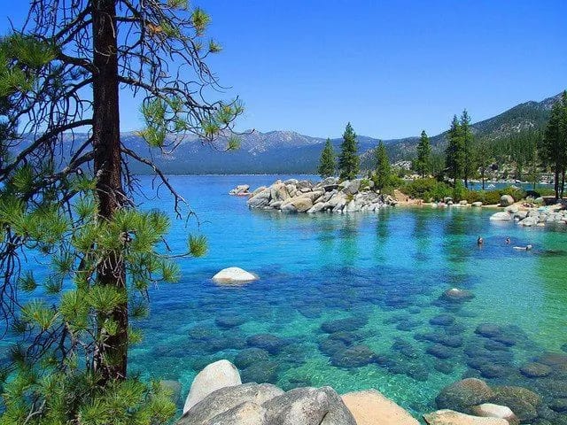 Winter Retreat Lake Tahoe scenery