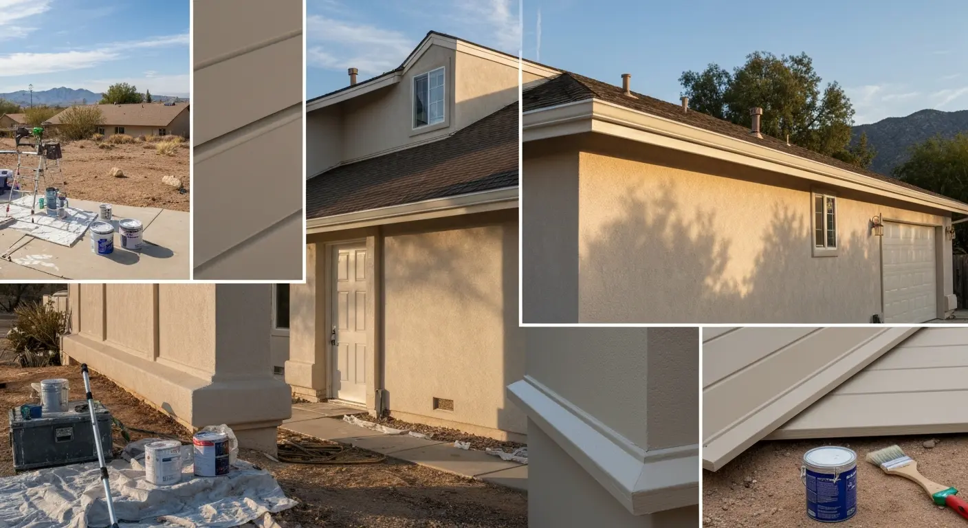 Exterior house painting
