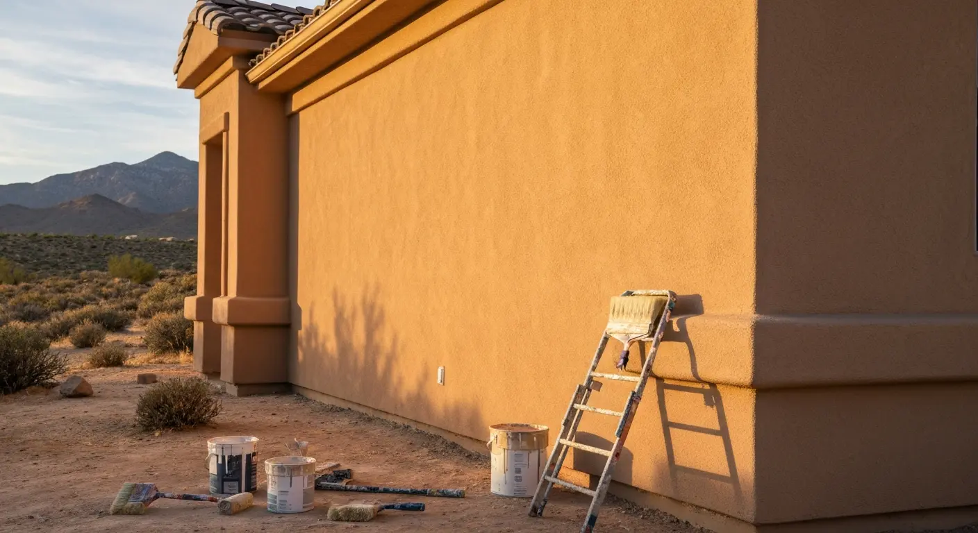 Exterior painting project
