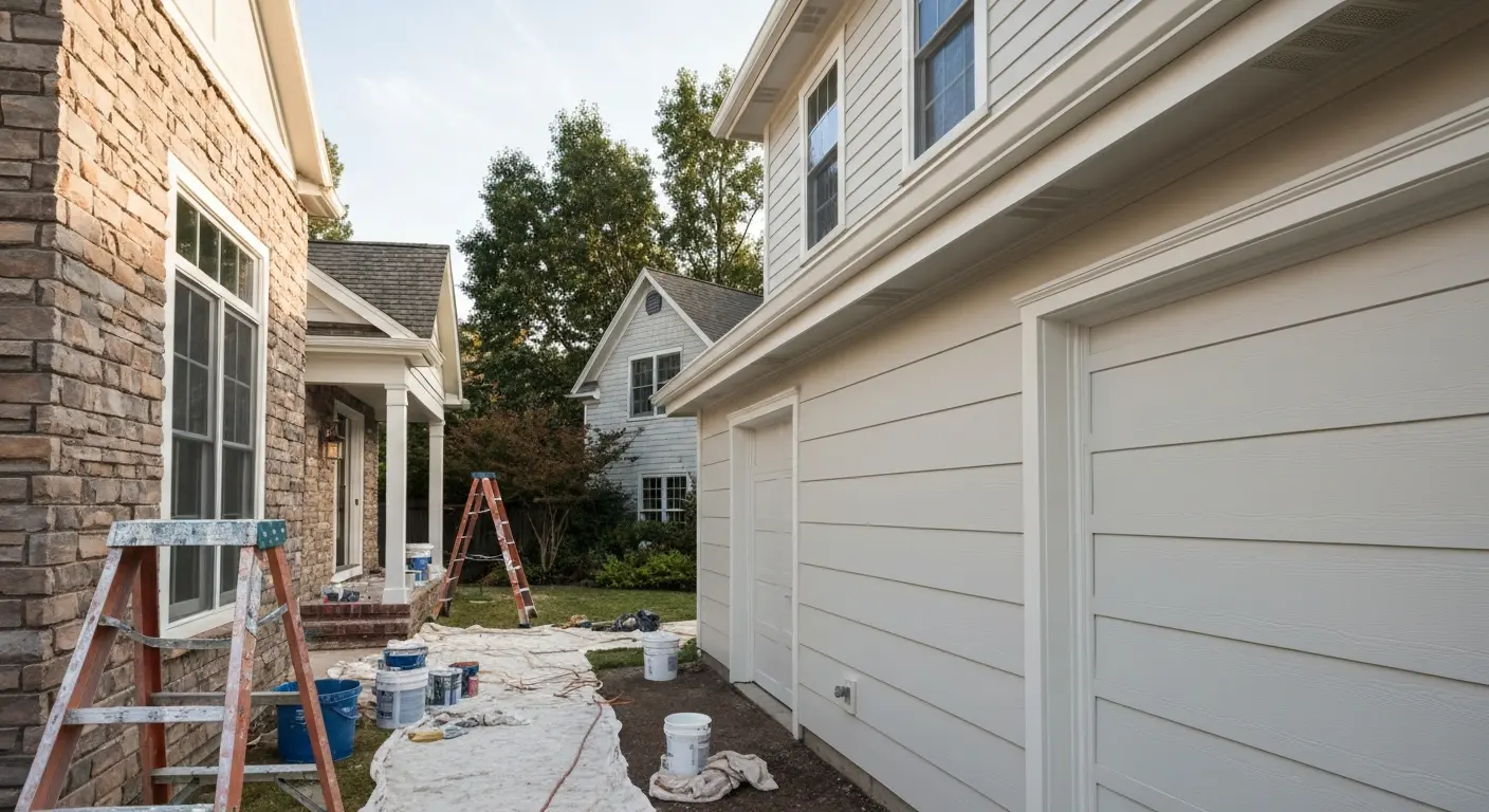 Residential exterior painting
