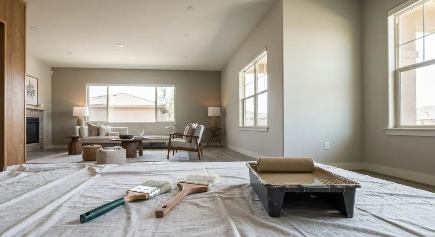 Interior painting project