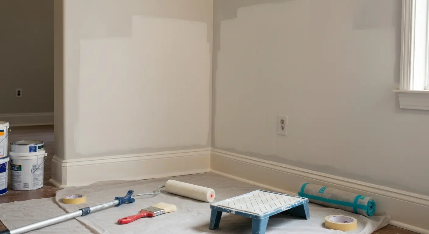 Interior painting project