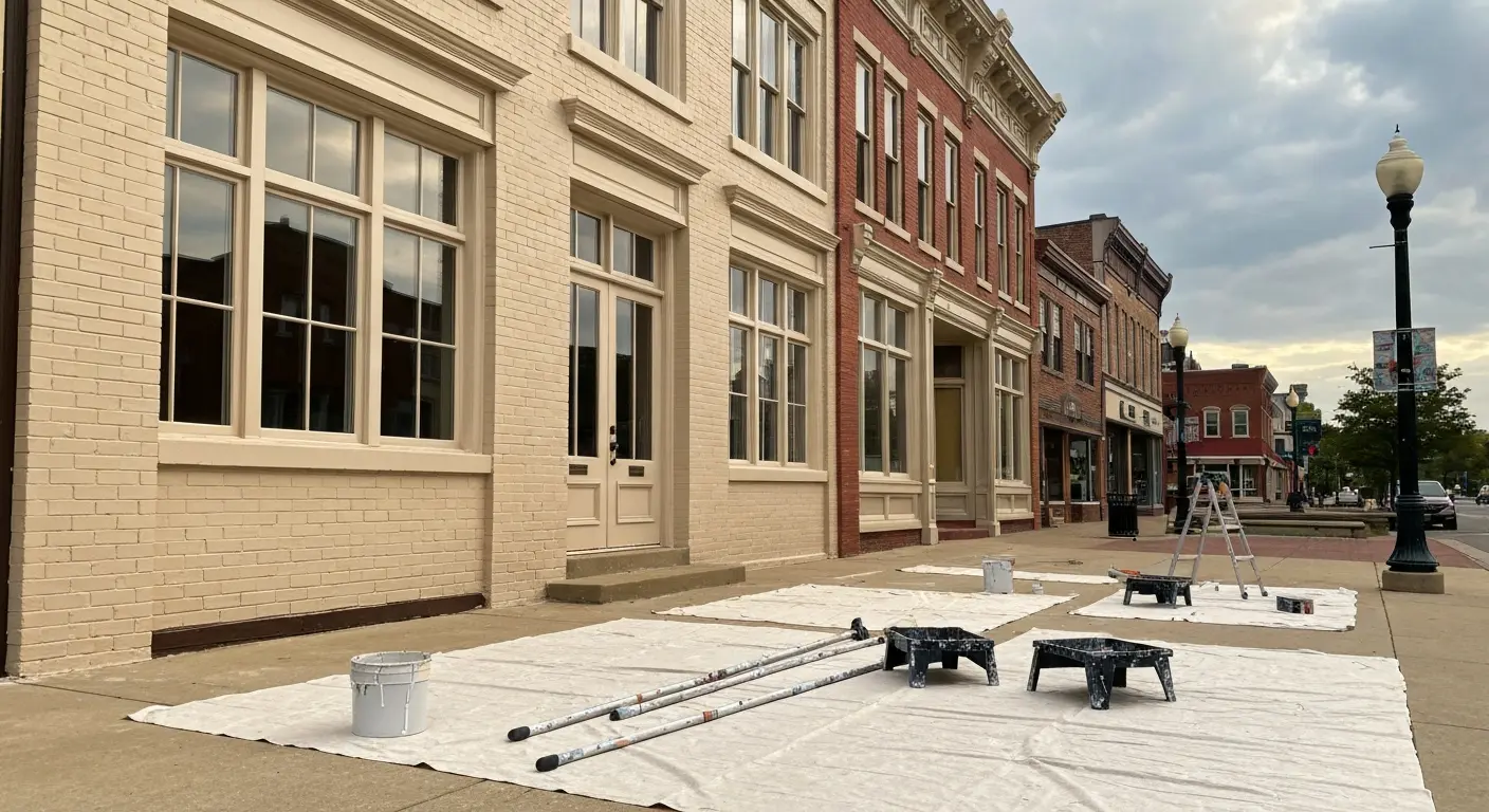 Small commercial painting project