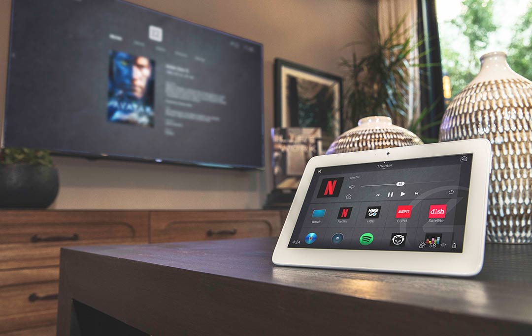 Control4 smart home interface