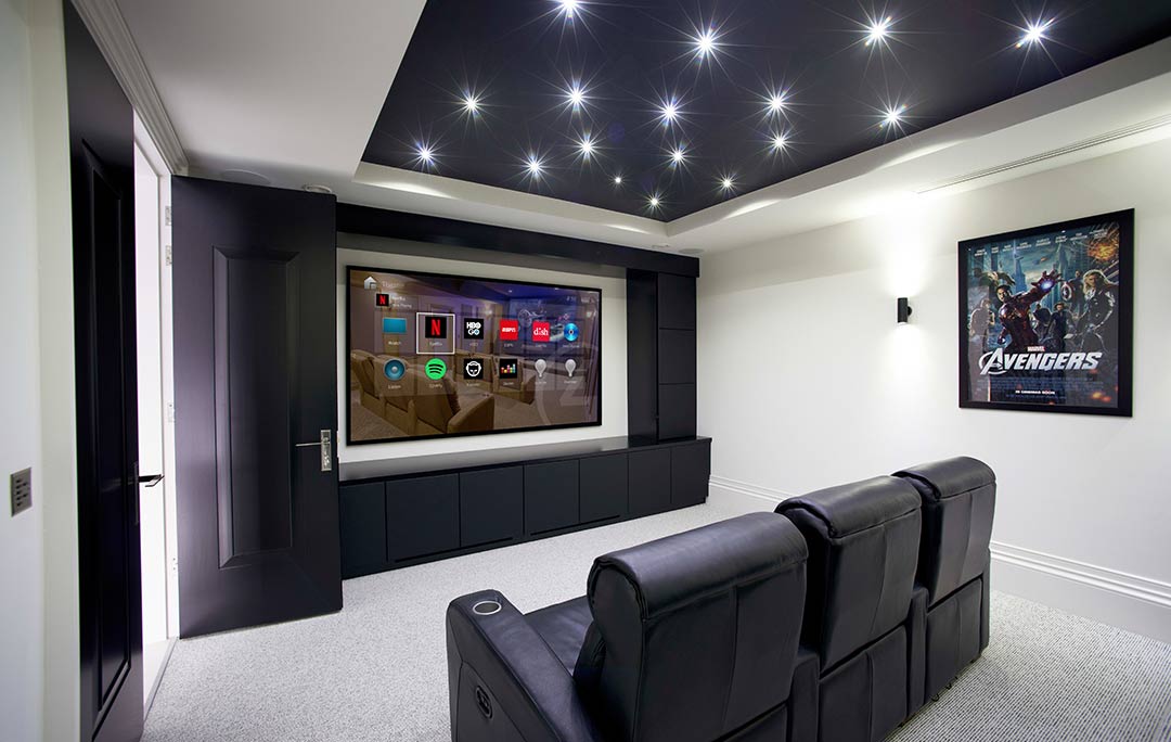 Home theater with Control4