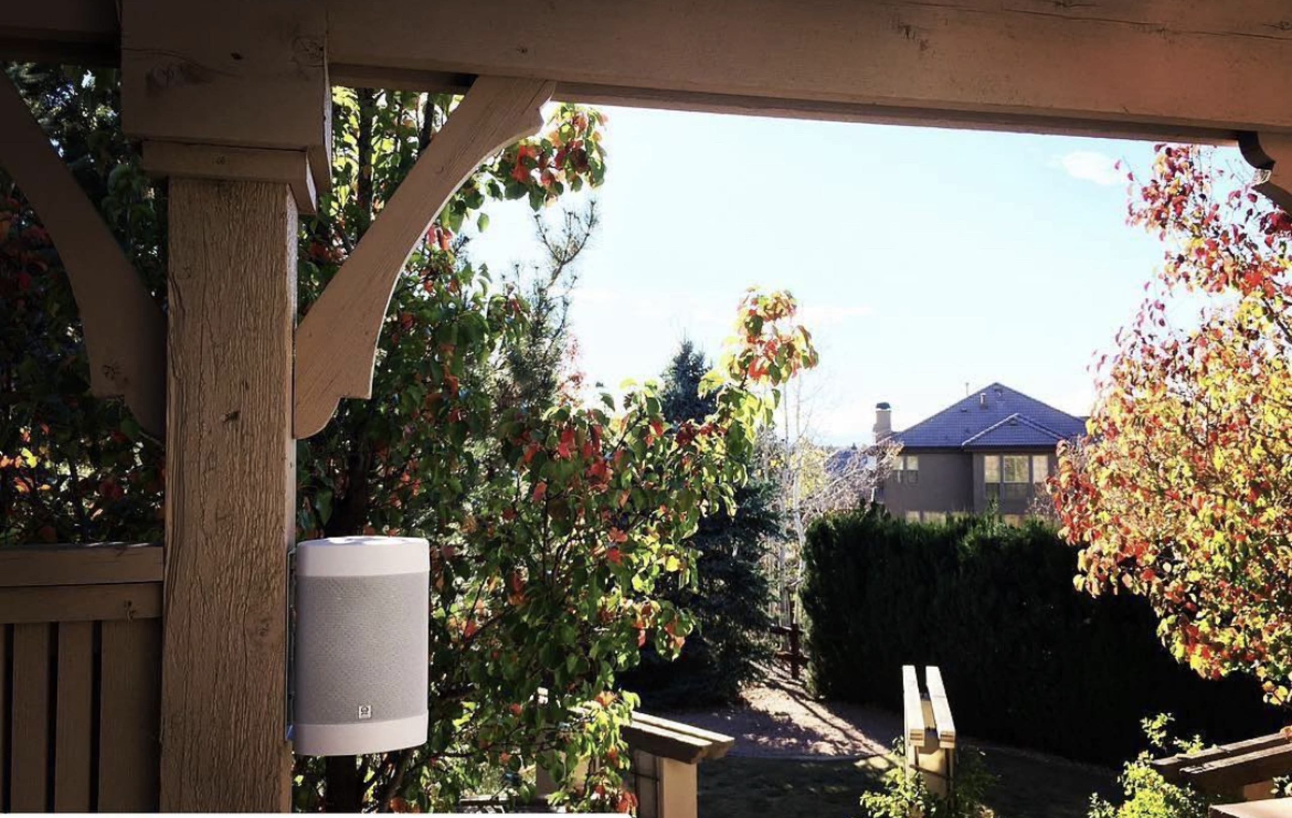 Outdoor TV installation
