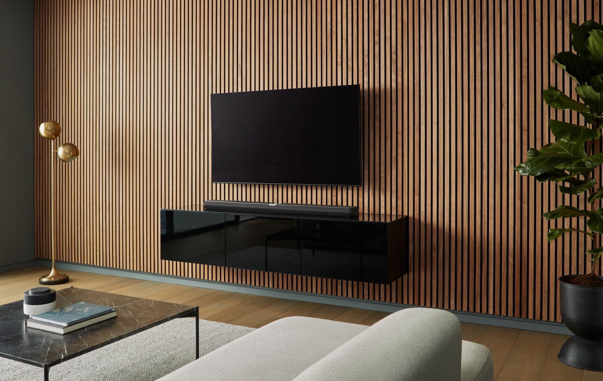 Surround sound speaker placement