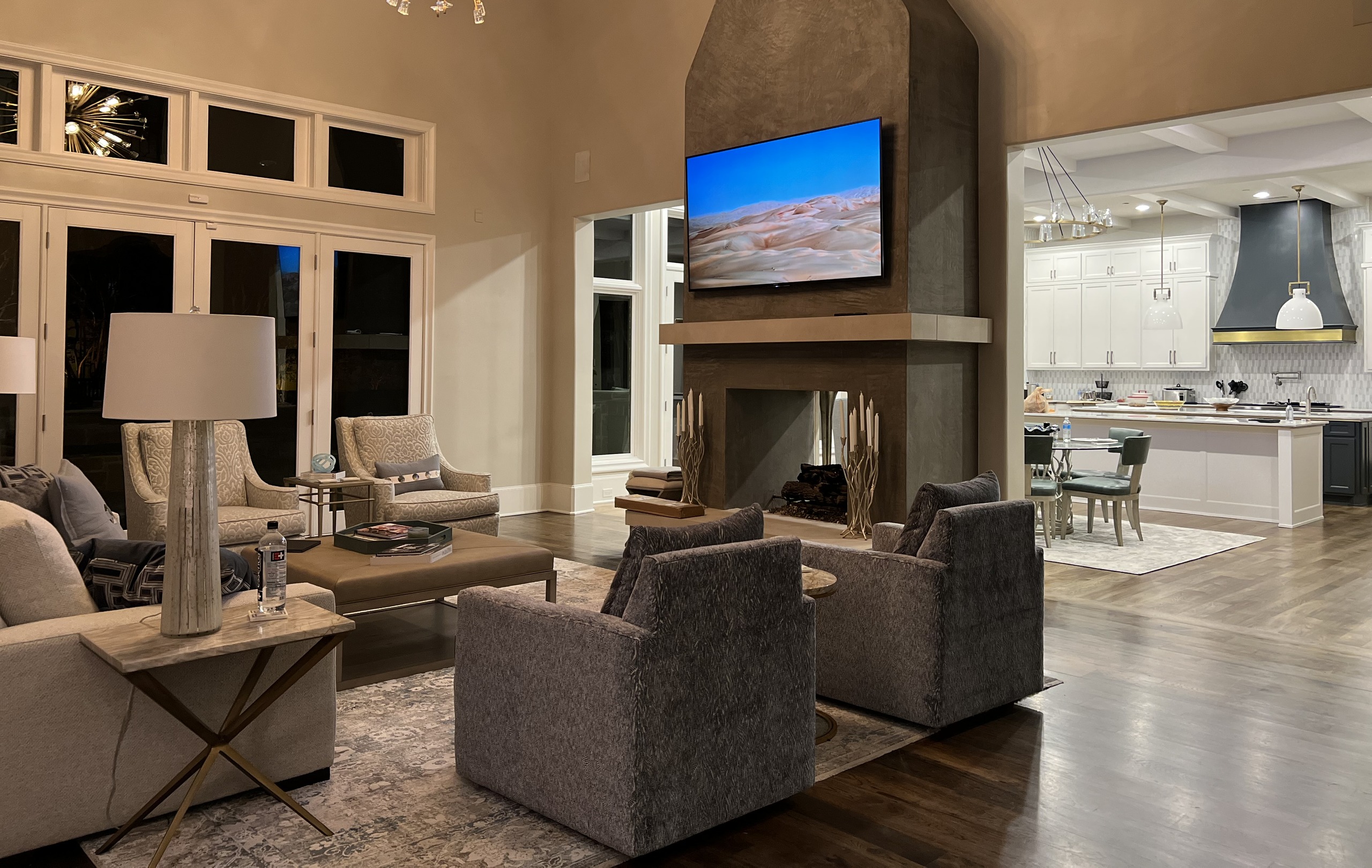 Family room entertainment system