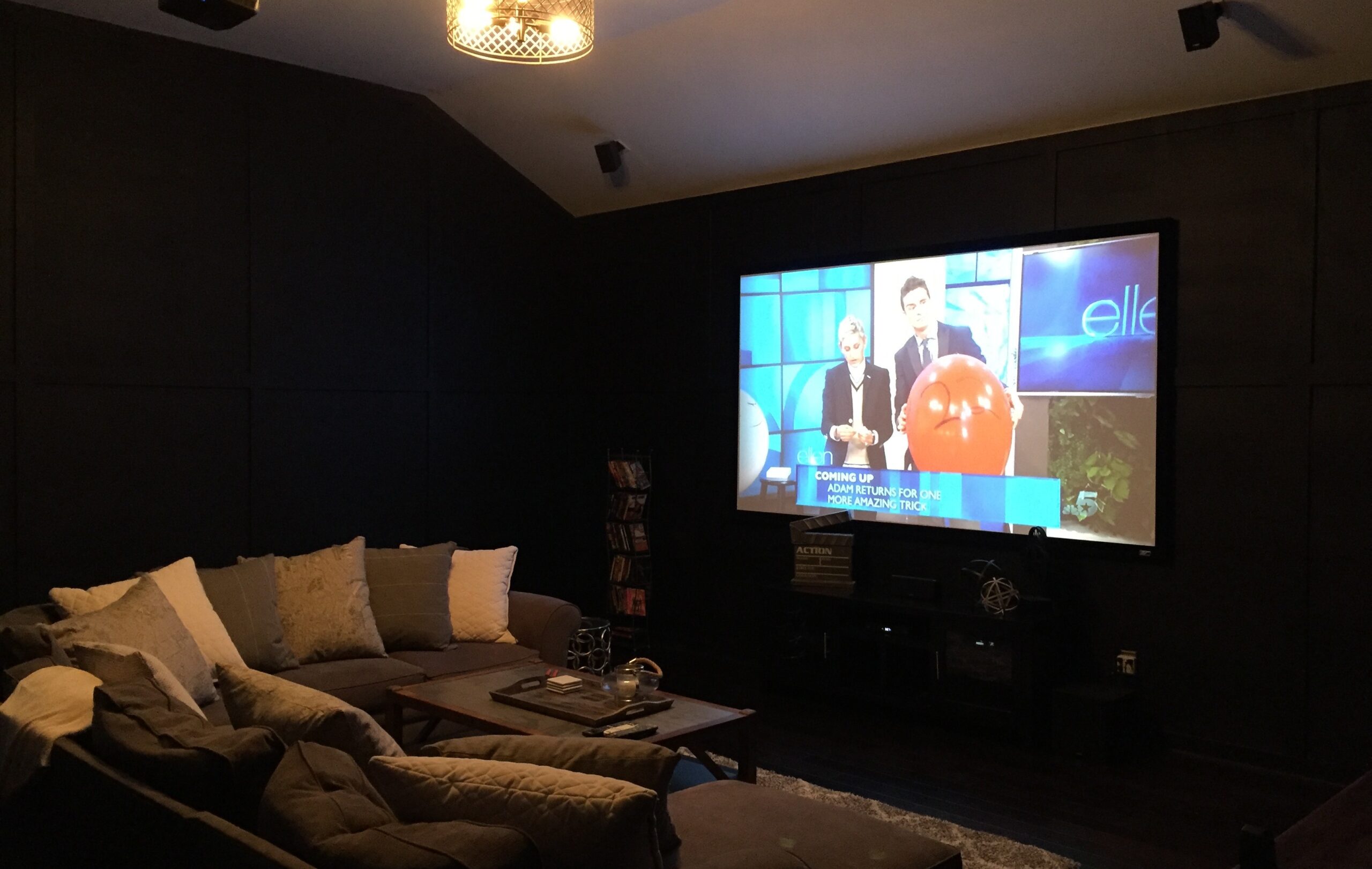 Luxury home cinema