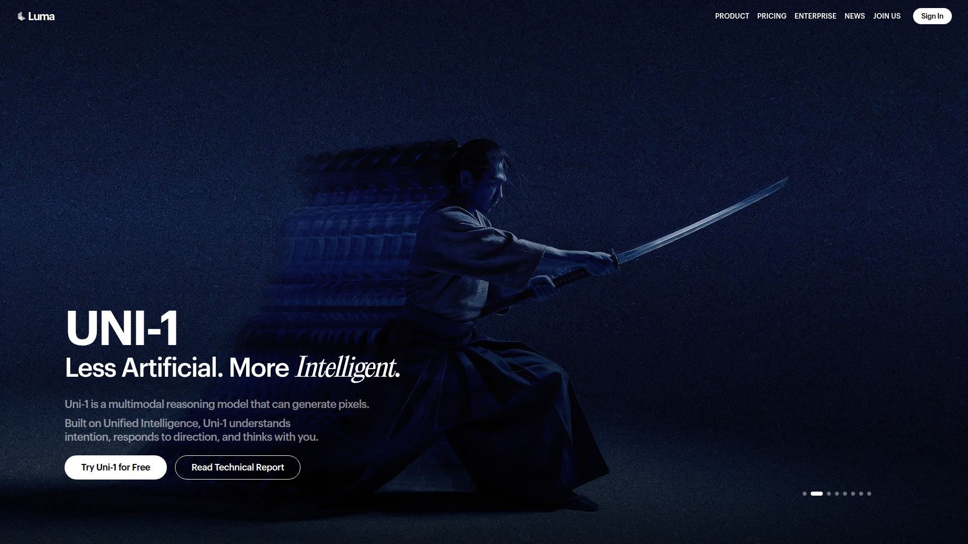 Featured image for UNI-1 by Luma