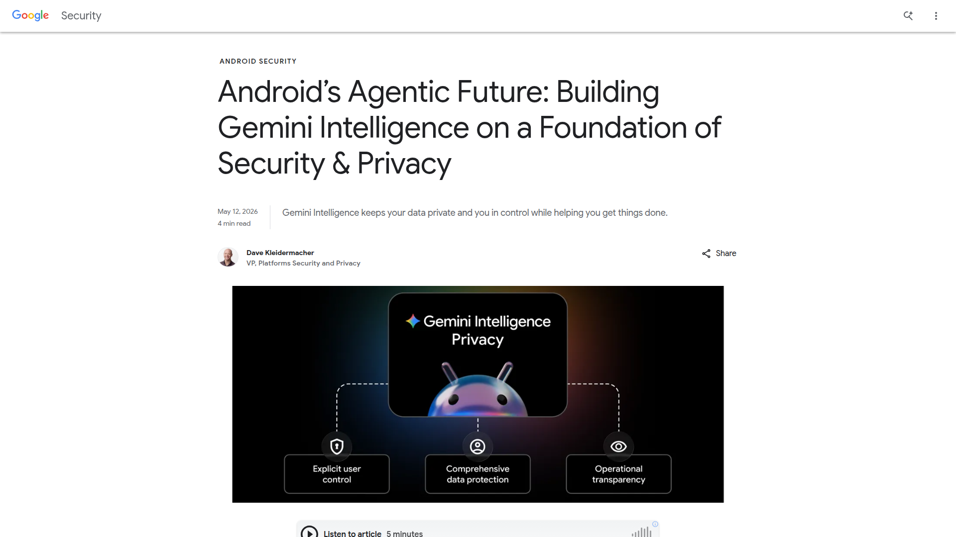 Featured image for Gemini Intelligence