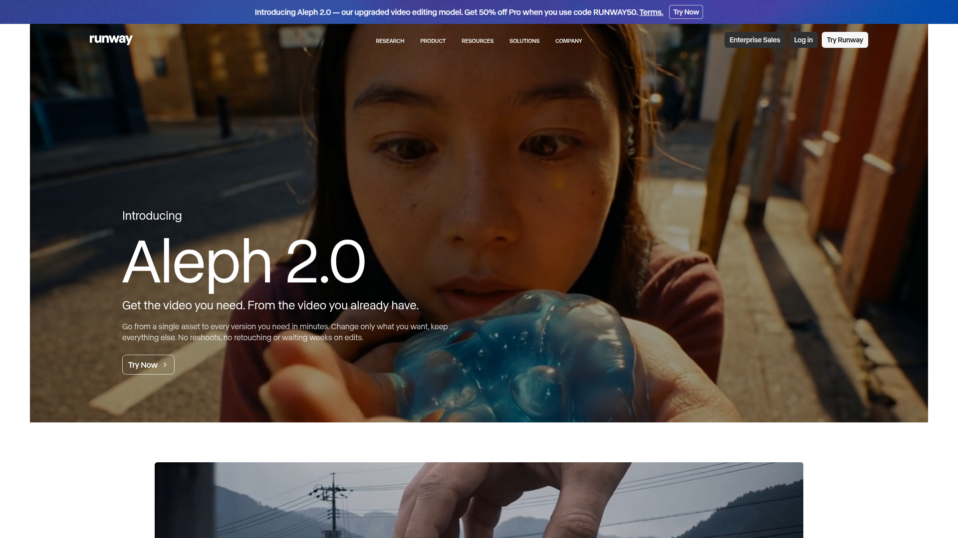 Featured image for Runway Aleph 2.0