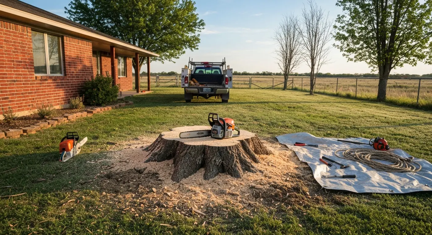 Tree removal service near Deer Creek, OK