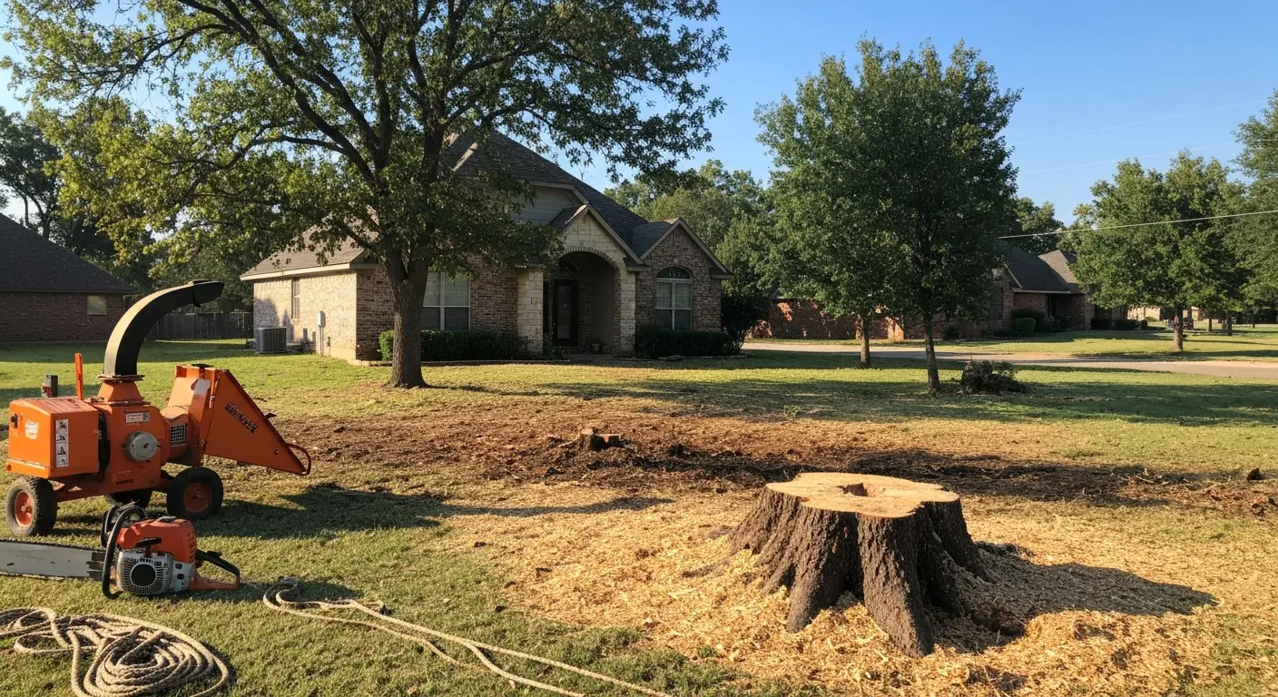 Tree removal project