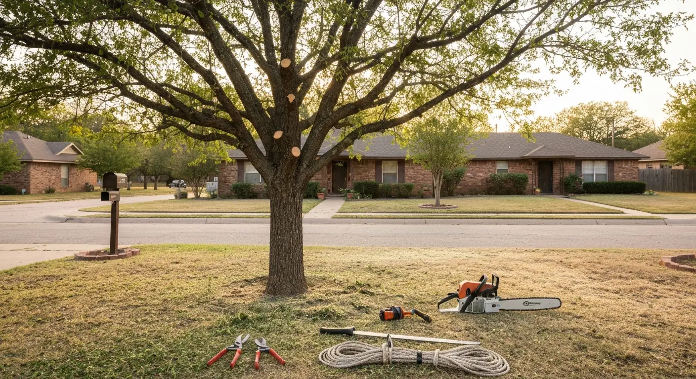 Tree trimming service