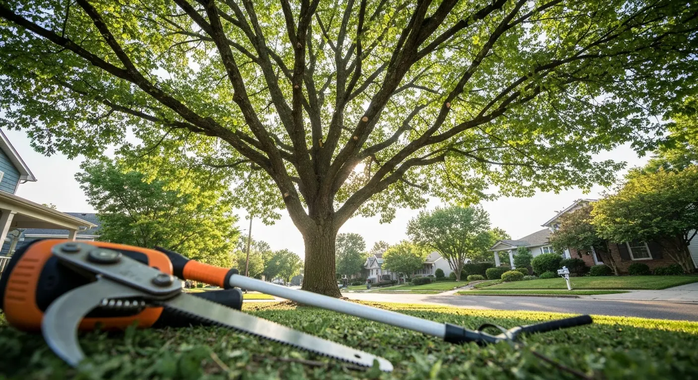Tree trimming work