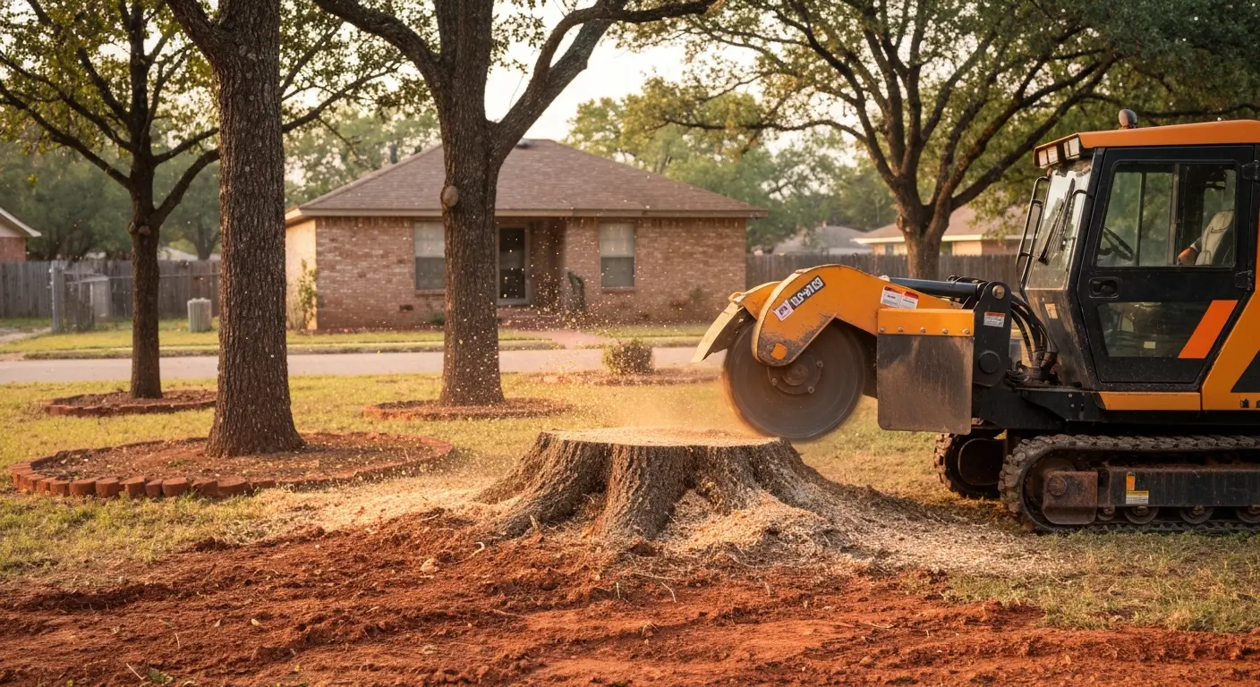 Stump removal equipment