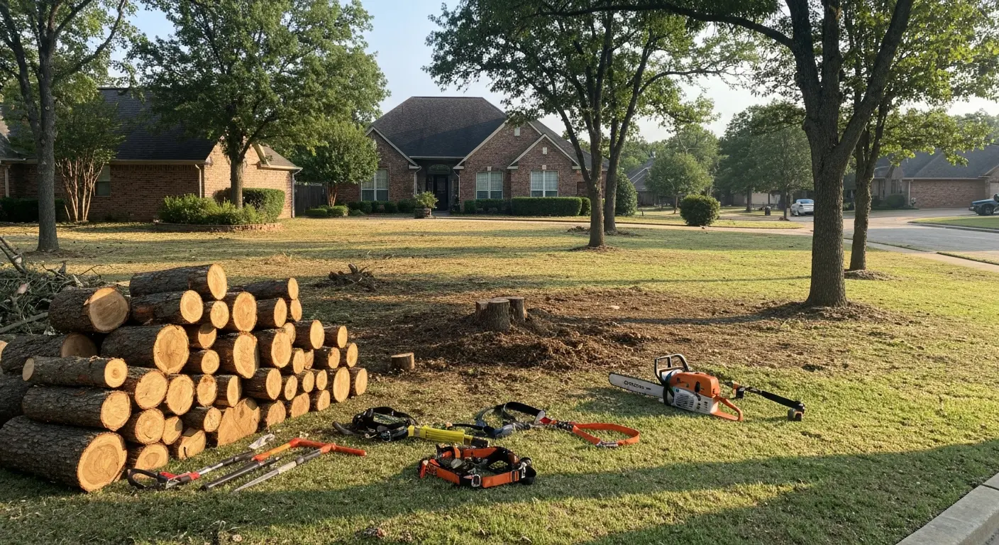 Tree removal services Edmond