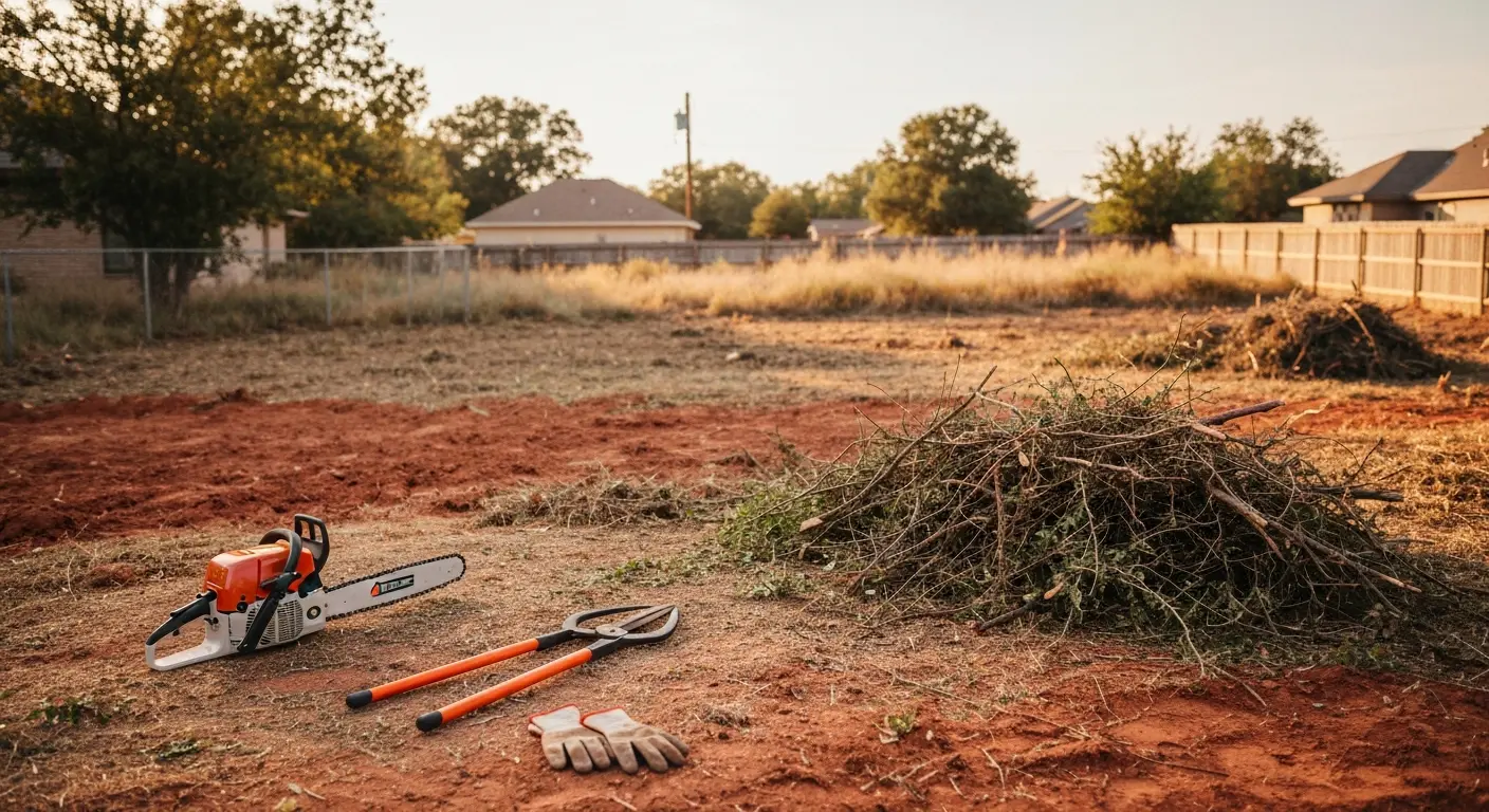Brush clearing services