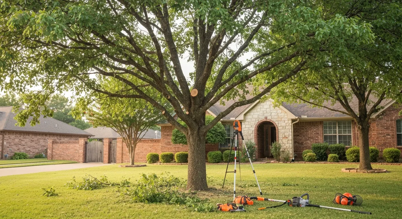 Tree trimming service