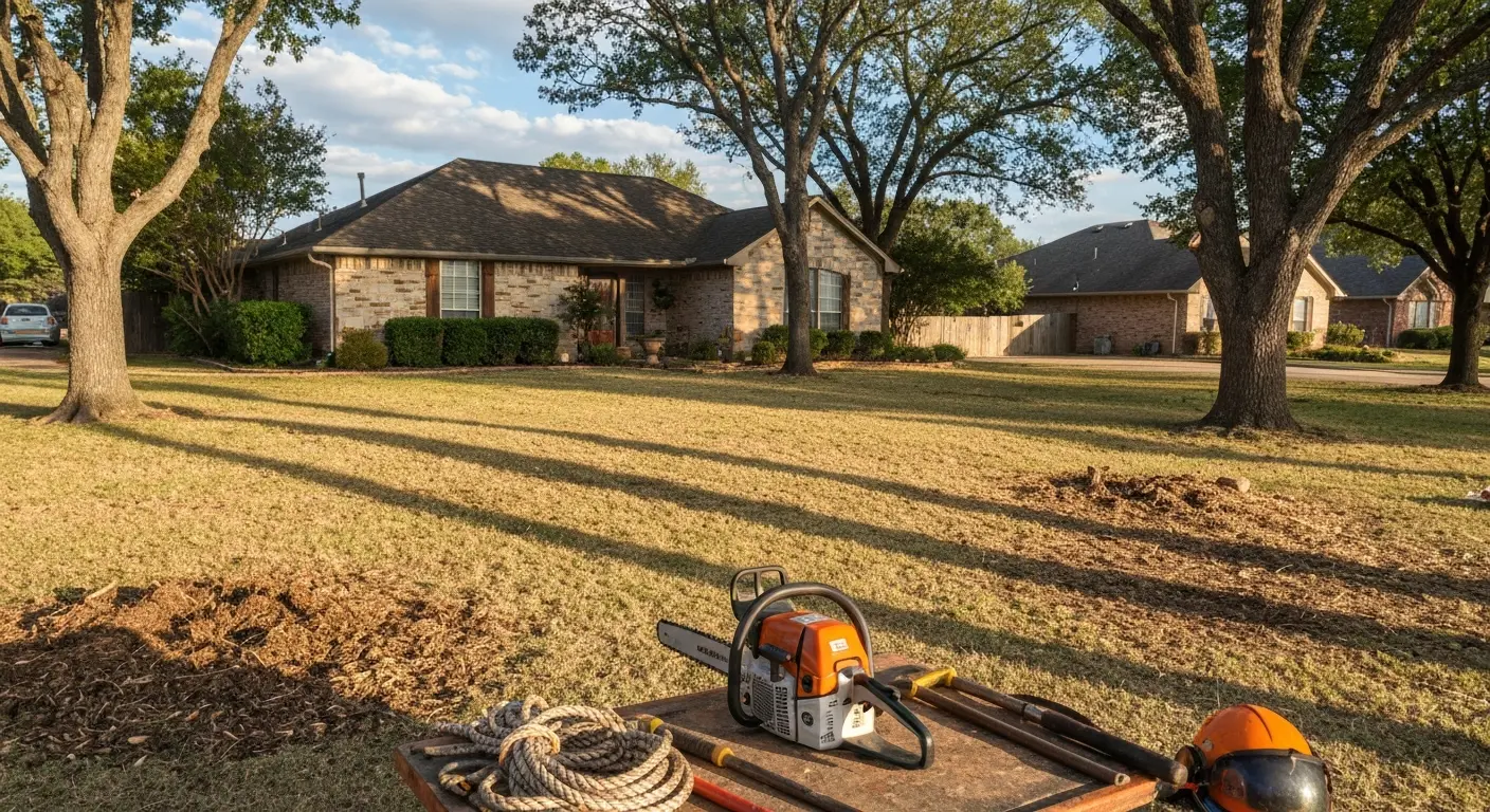 Tree removal project