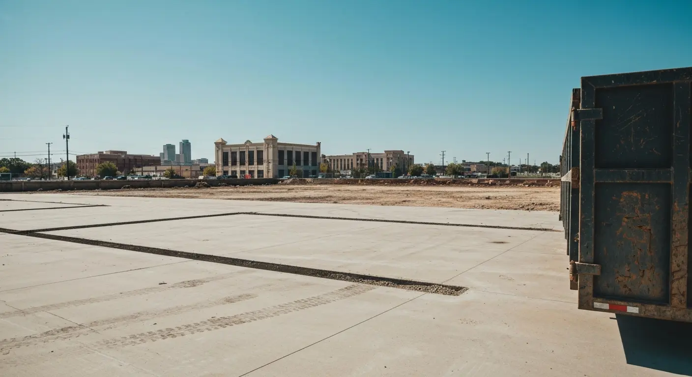 Construction debris removal