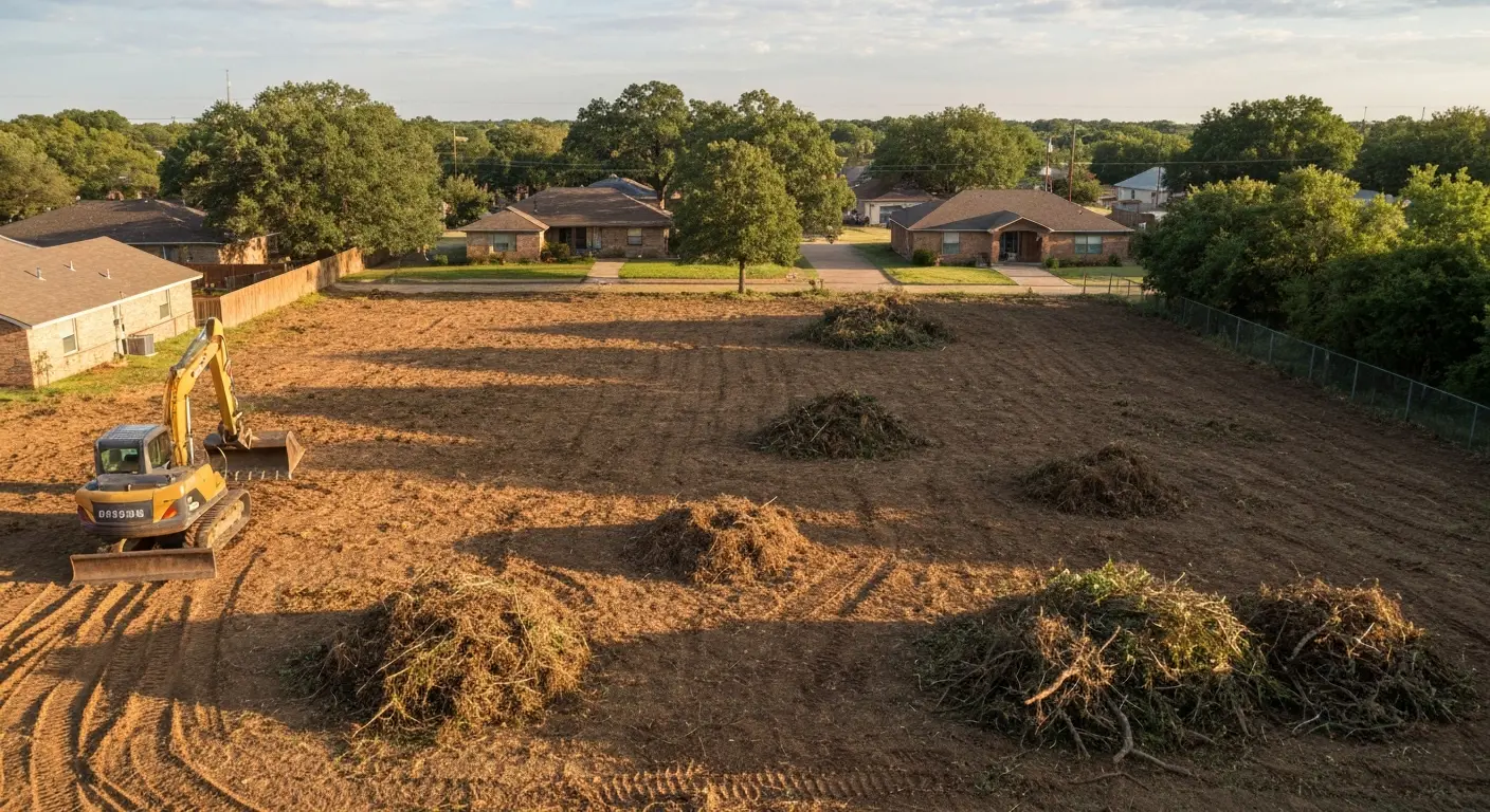 Land clearing services in Shawnee