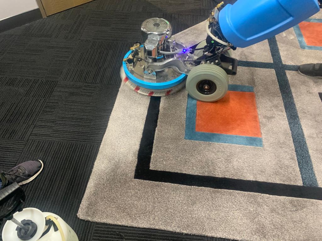 Rotovac carpet cleaning equipment