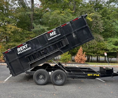 7x14 dump trailer rental in West Orange, NJ