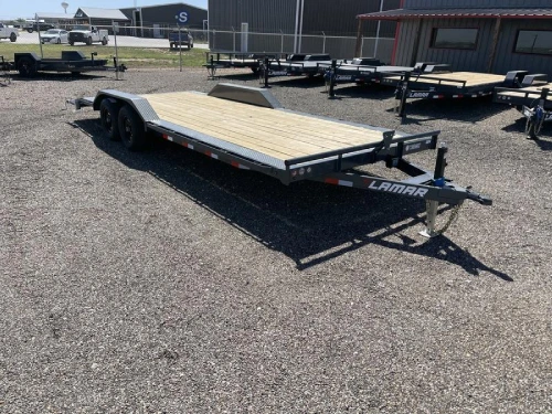 8.5x22 car hauler trailer rental with winch in West Orange, NJ