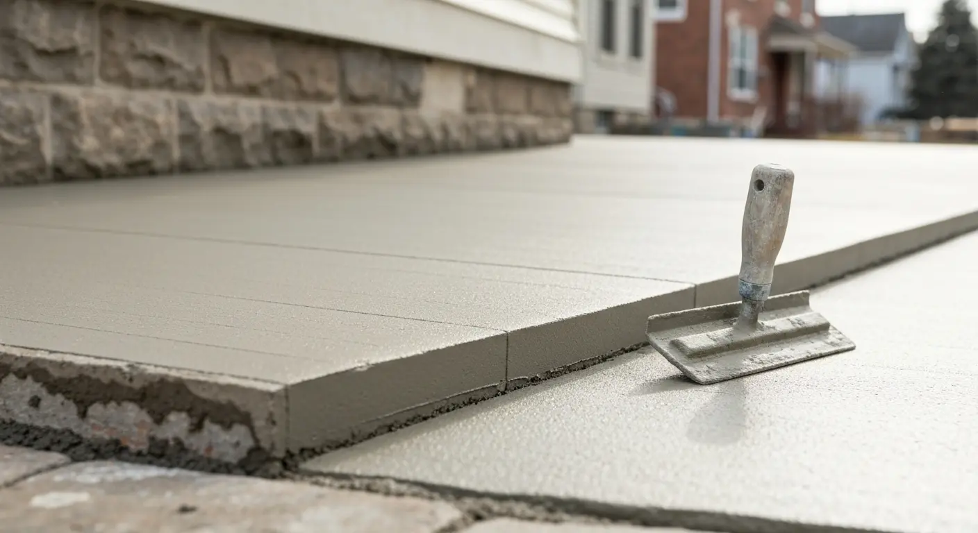 Concrete overlay installation