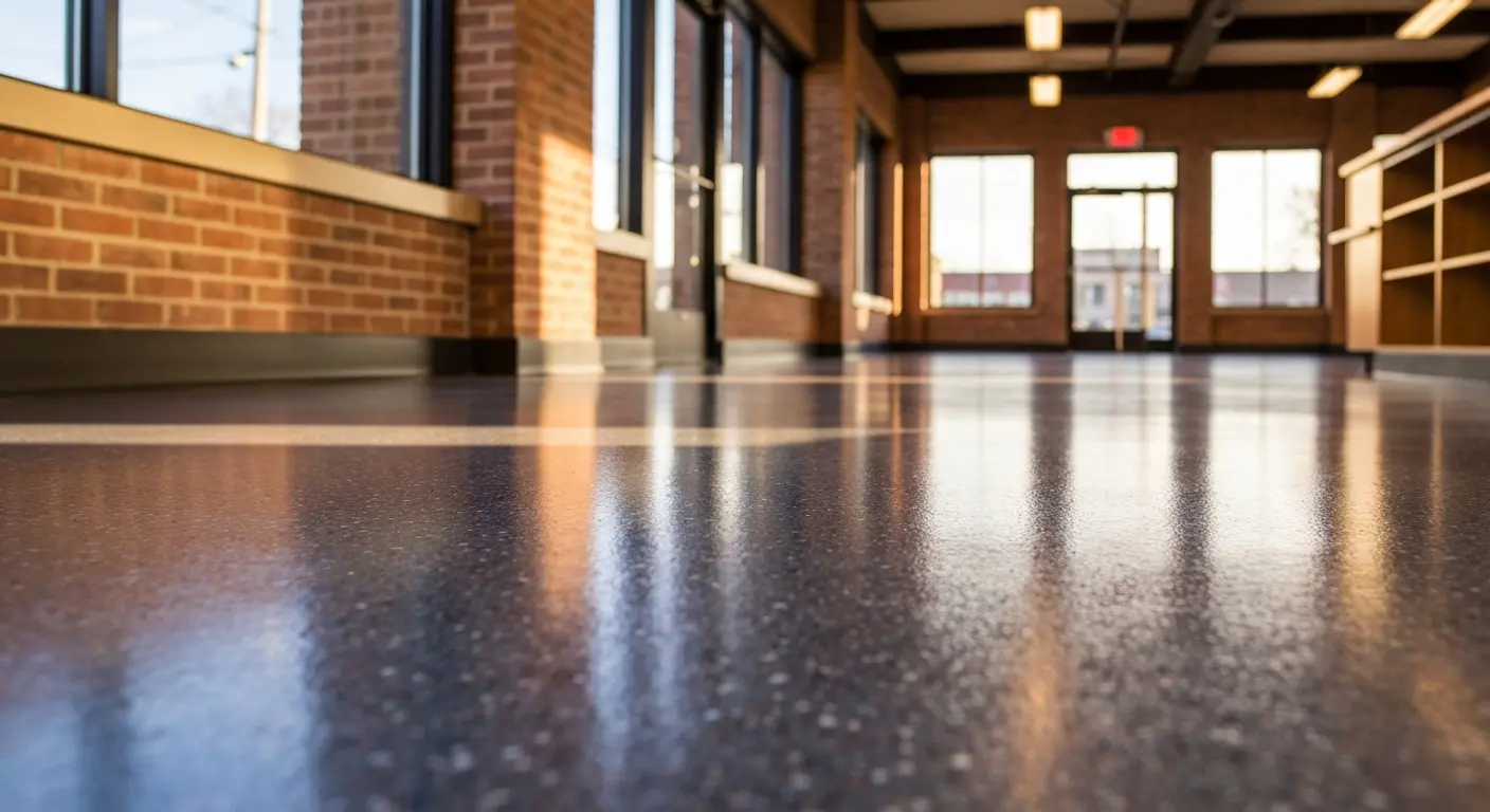 Commercial epoxy flooring