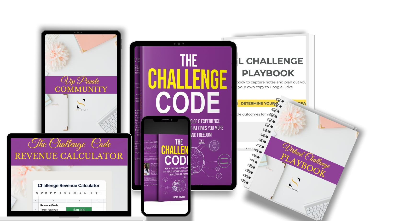 The Challenge Code by Sherri Somers
