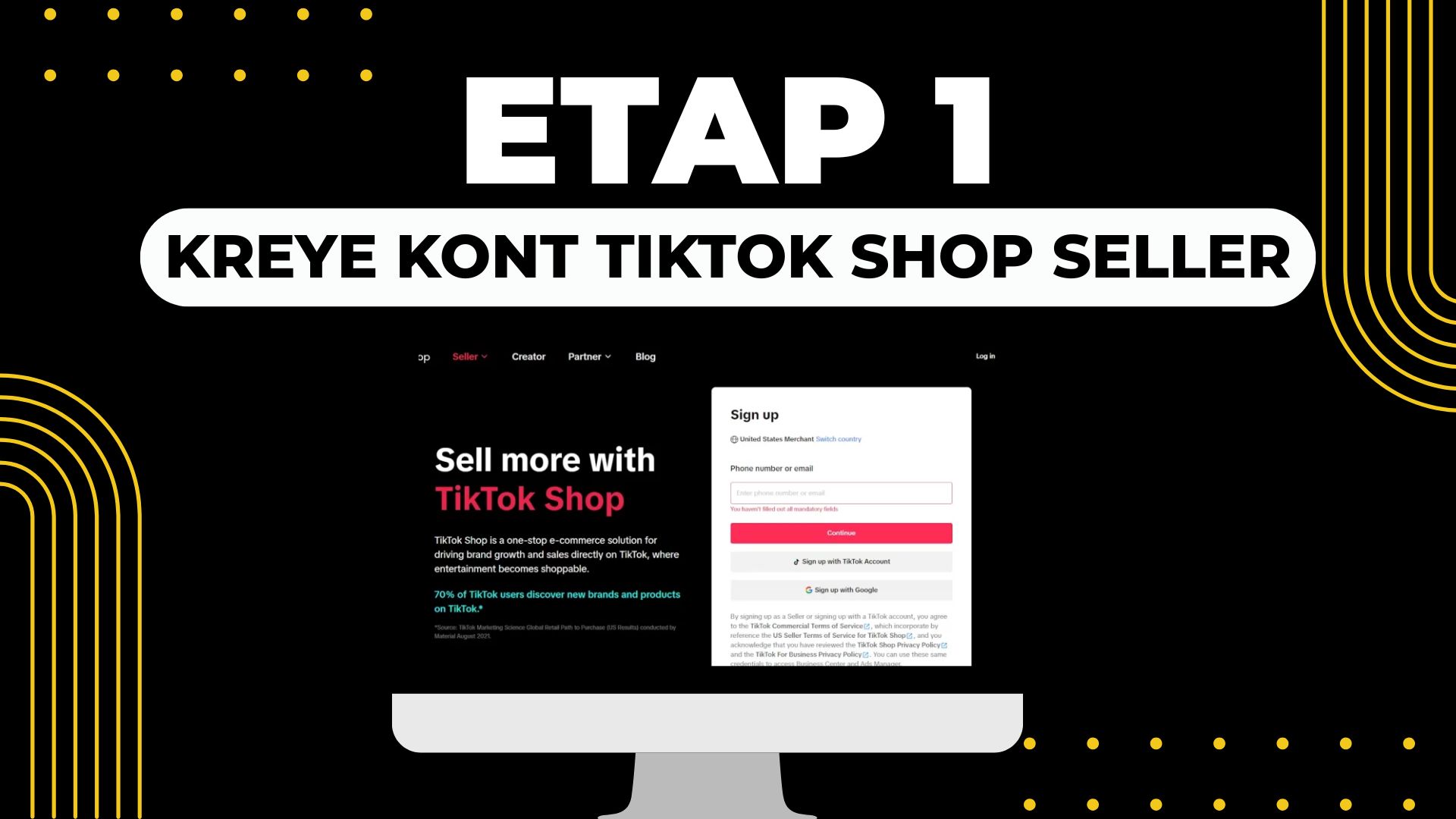 Konfigire TikTok Shop Seller