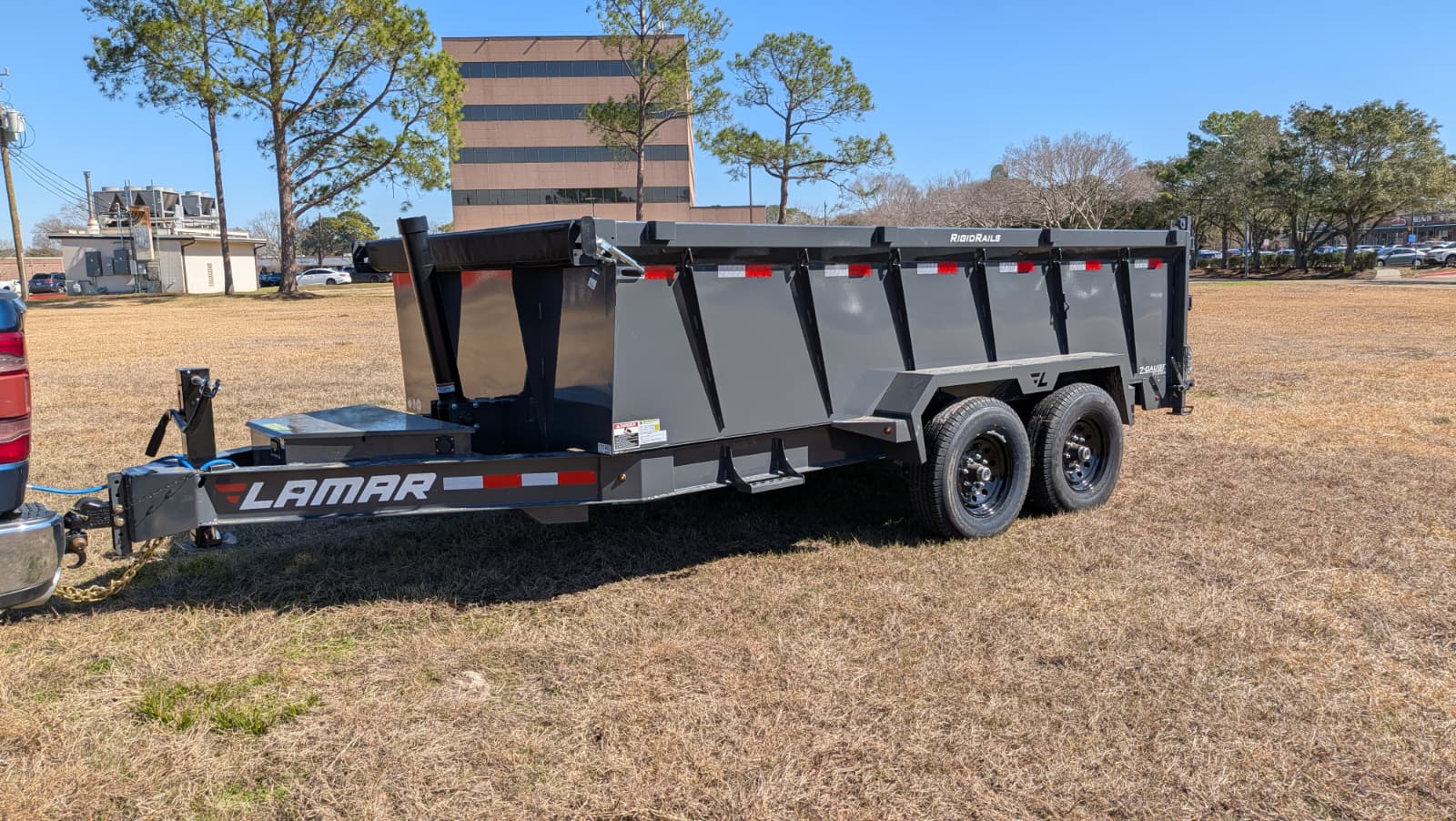 Go Haul LLC crew at the Houston trailer rental lot