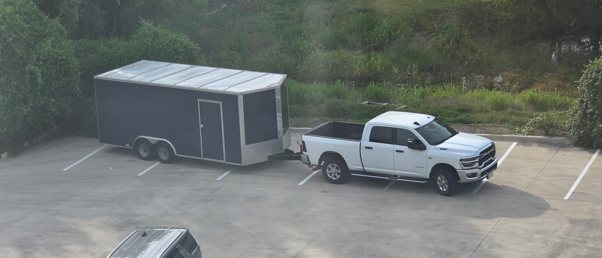 20' Enclosed Trailer rental at Go Haul LLC in Houston, TX