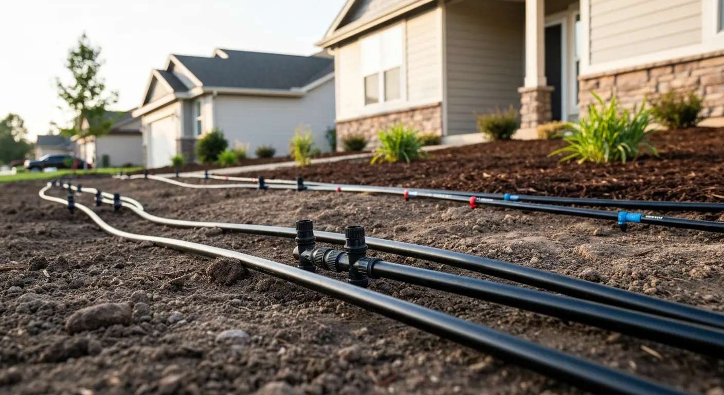Irrigation system installation