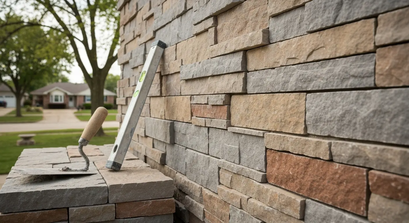 Masonry and stonework detail