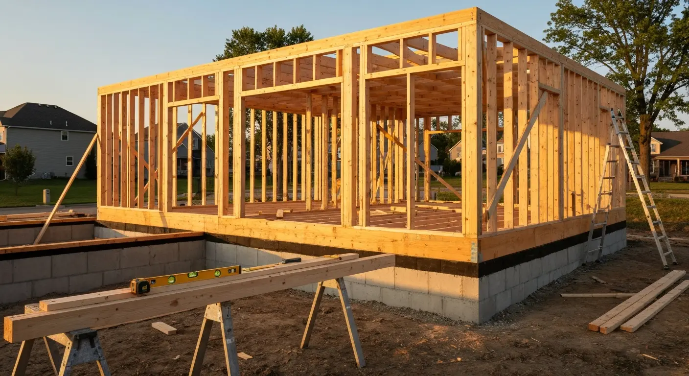 New residential construction project