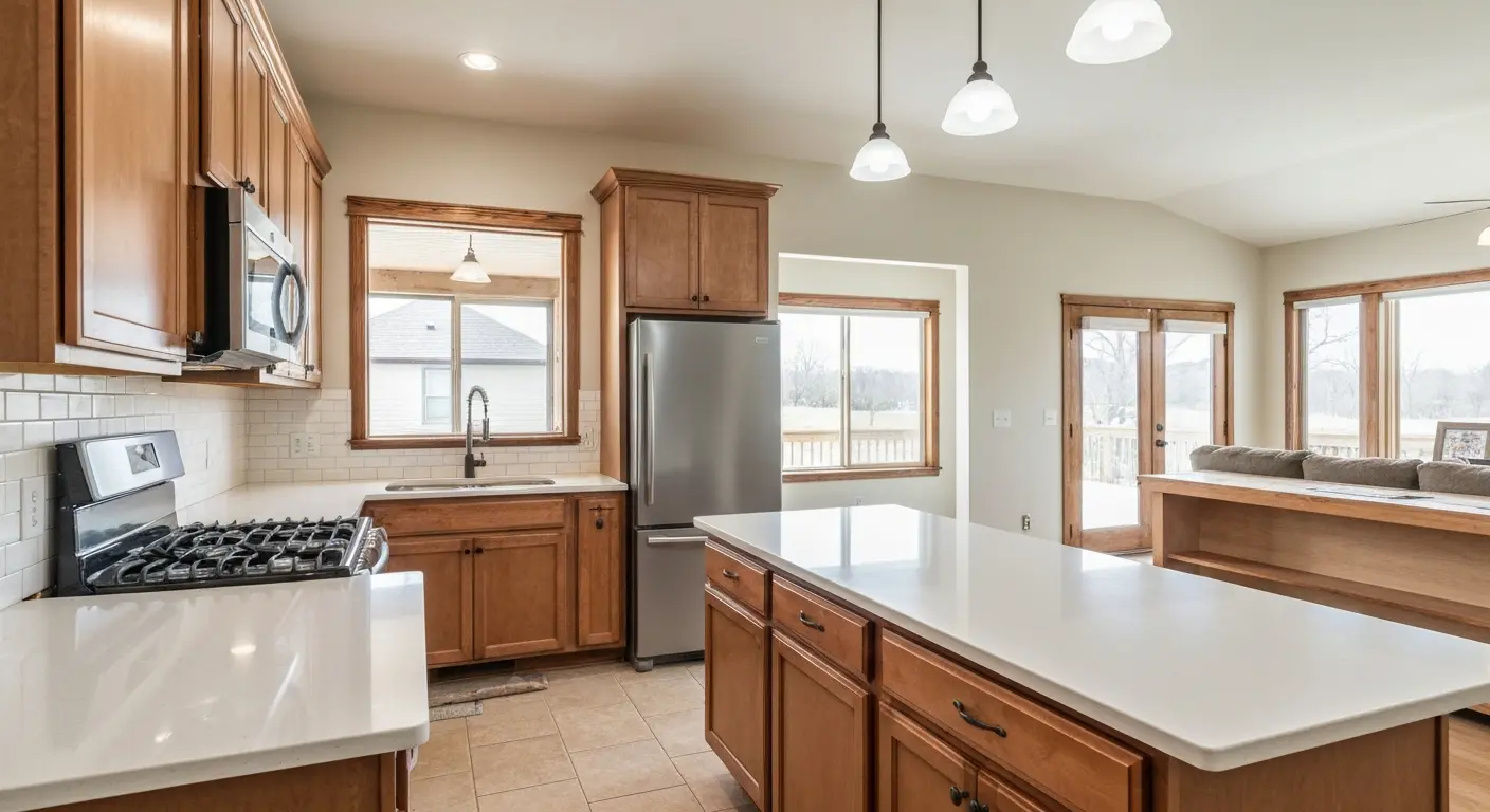 Interior kitchen remodel Ozark Missouri